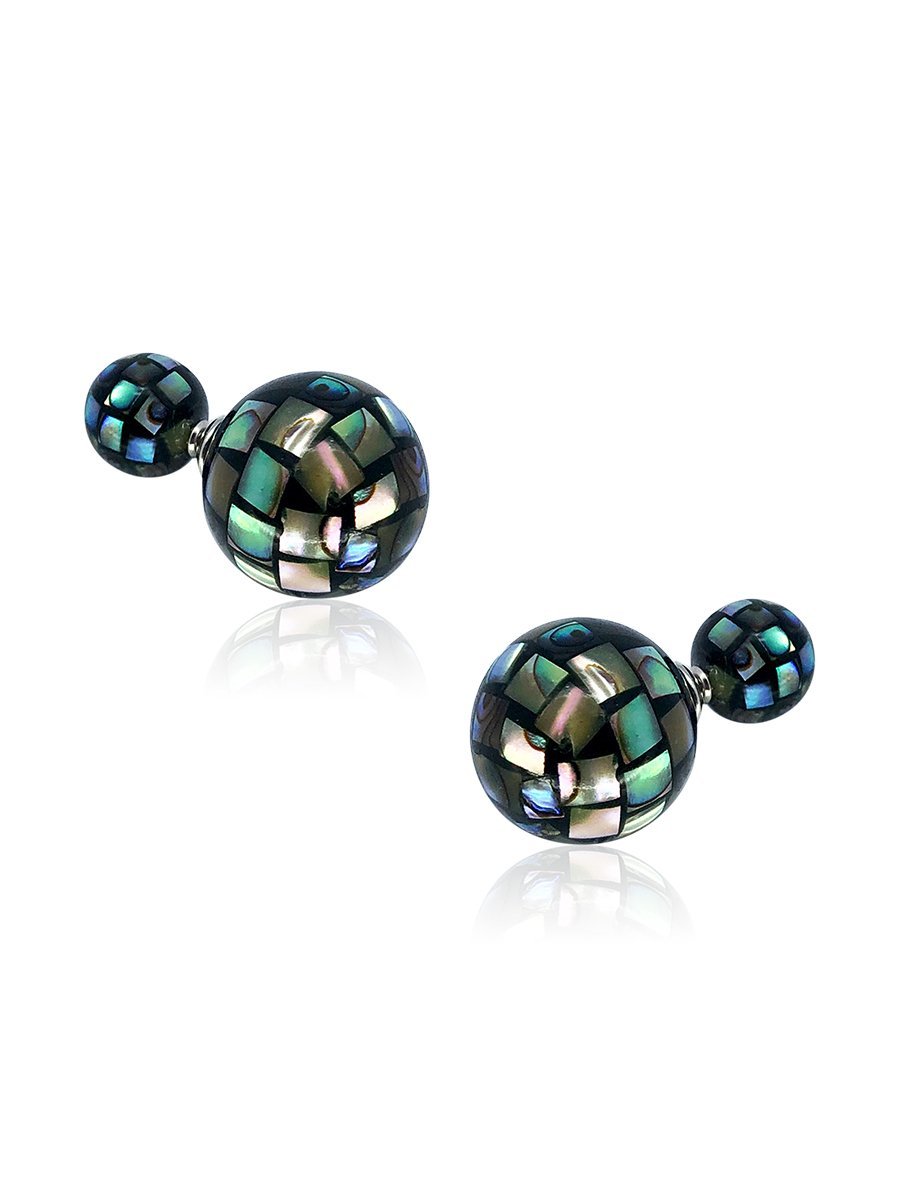 Abalone on sale earrings studs