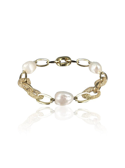 ROSE ATOLL COLLECTION Soufflé Pearl & Swarovski Bracelet - Avani Jewelry