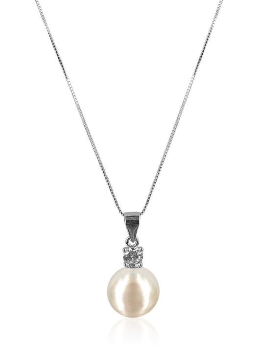 BORA BORA COLLECTION Pearl & Diamond Pendant - Avani Jewelry