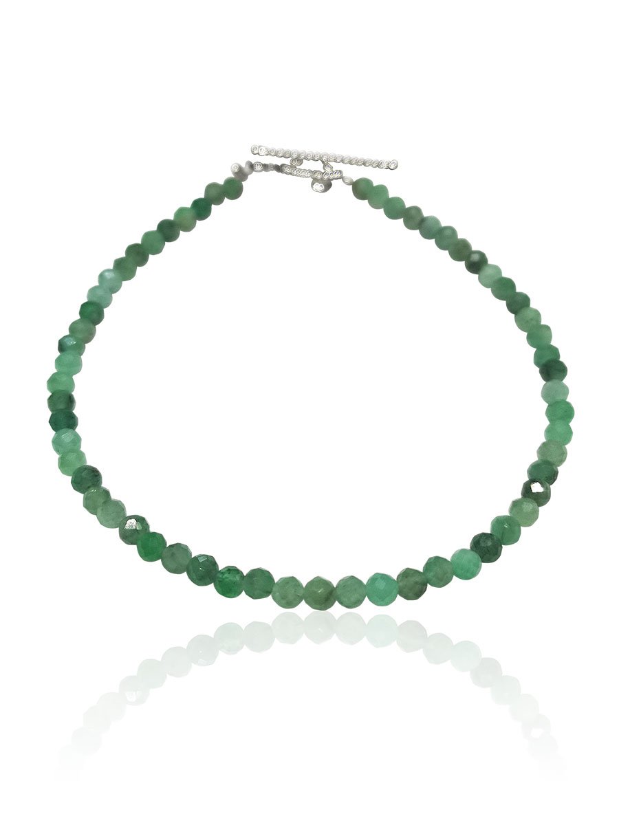 Everleigh 11 Carat Natural Emerald Bracelet - Avani Jewelry