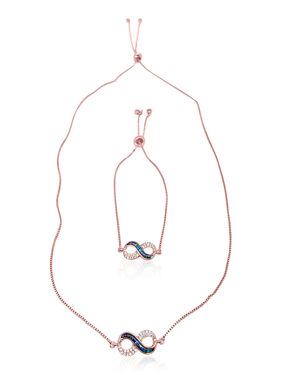 GALÁPAGOS COLLECTION Infinity Sliding Pendant & Bracelet - Avani Jewelry