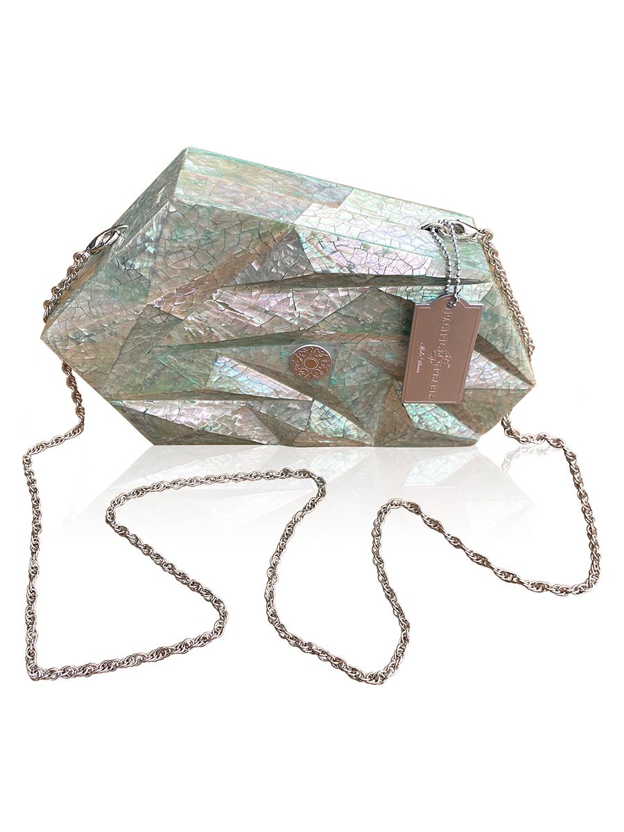 Iceberg Minaudière Mother-of-Pearl Handbag - Avani Jewelry