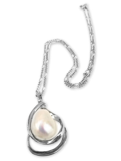 KIRIBATI COLLECTION 15-18mm Baroque Pearl Pendant - Avani Jewelry