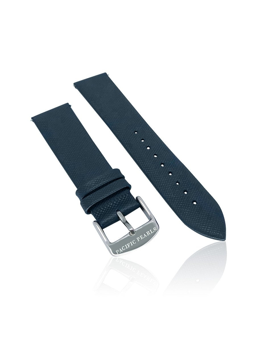 Magellan Interchangeable Saffiano Leather Strap - Avani Jewelry