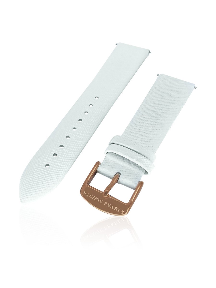 Ortelius Interchangeable Saffiano Leather Strap - Avani Jewelry