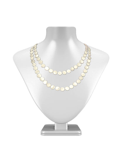 OYSTER BAY COLLECTION Double Strand Mother-of-Pearl Necklace - Ivory - Avani Jewelry