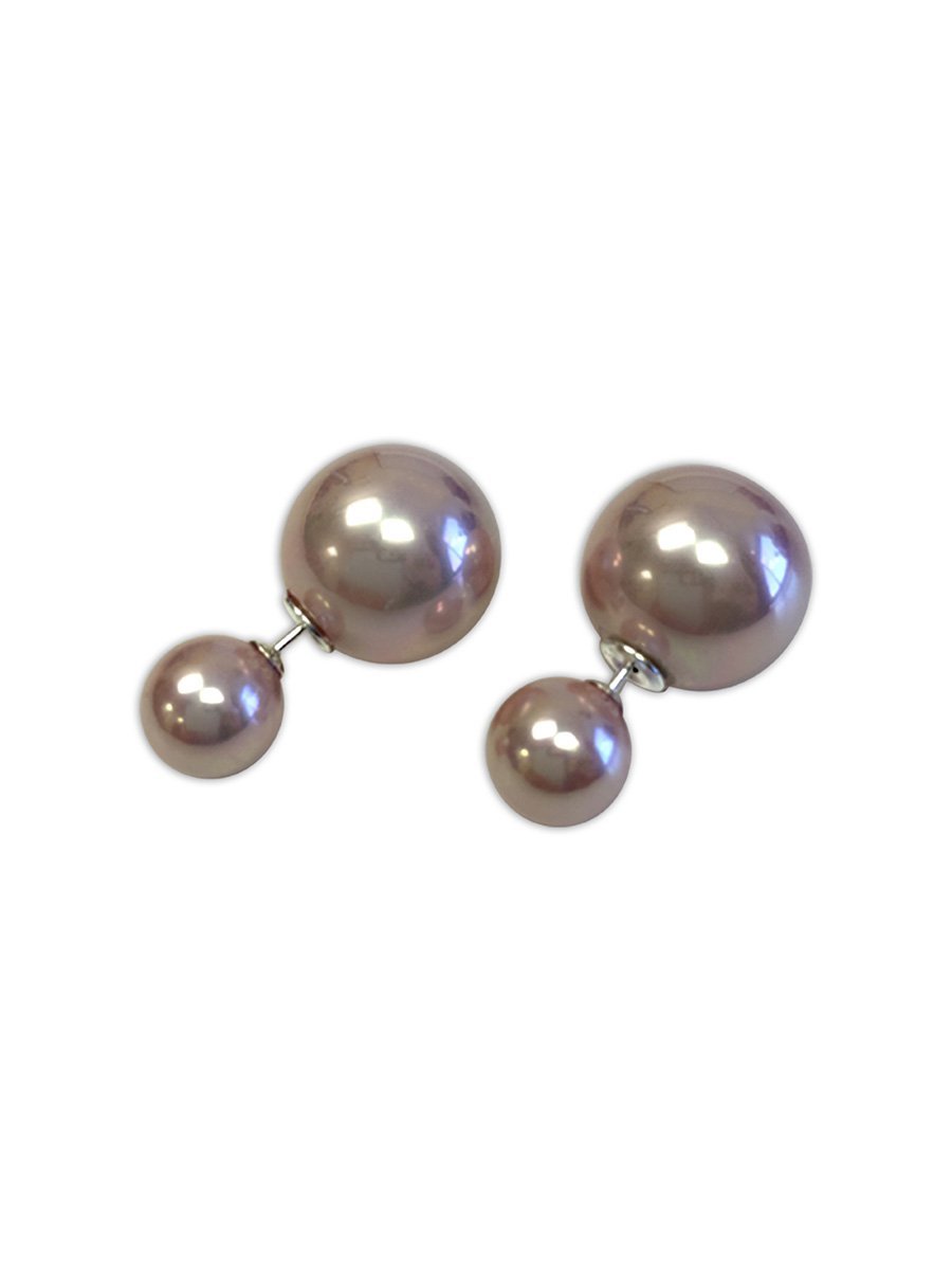 OYSTER BAY COLLECTION Mother-of-Pearl Reversible Stud Earrings - Avani Jewelry