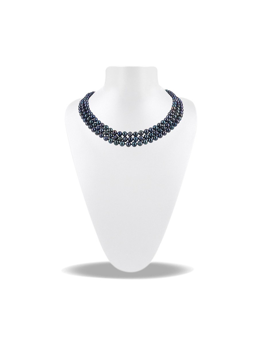 SOCIETY ISLANDS COLLECTION Peacock Dreams 200 Pearl Necklace - Avani Jewelry