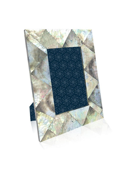 South Sea Black Mother-of-Pearl Photo Frame 4×6 - Avani Jewelry