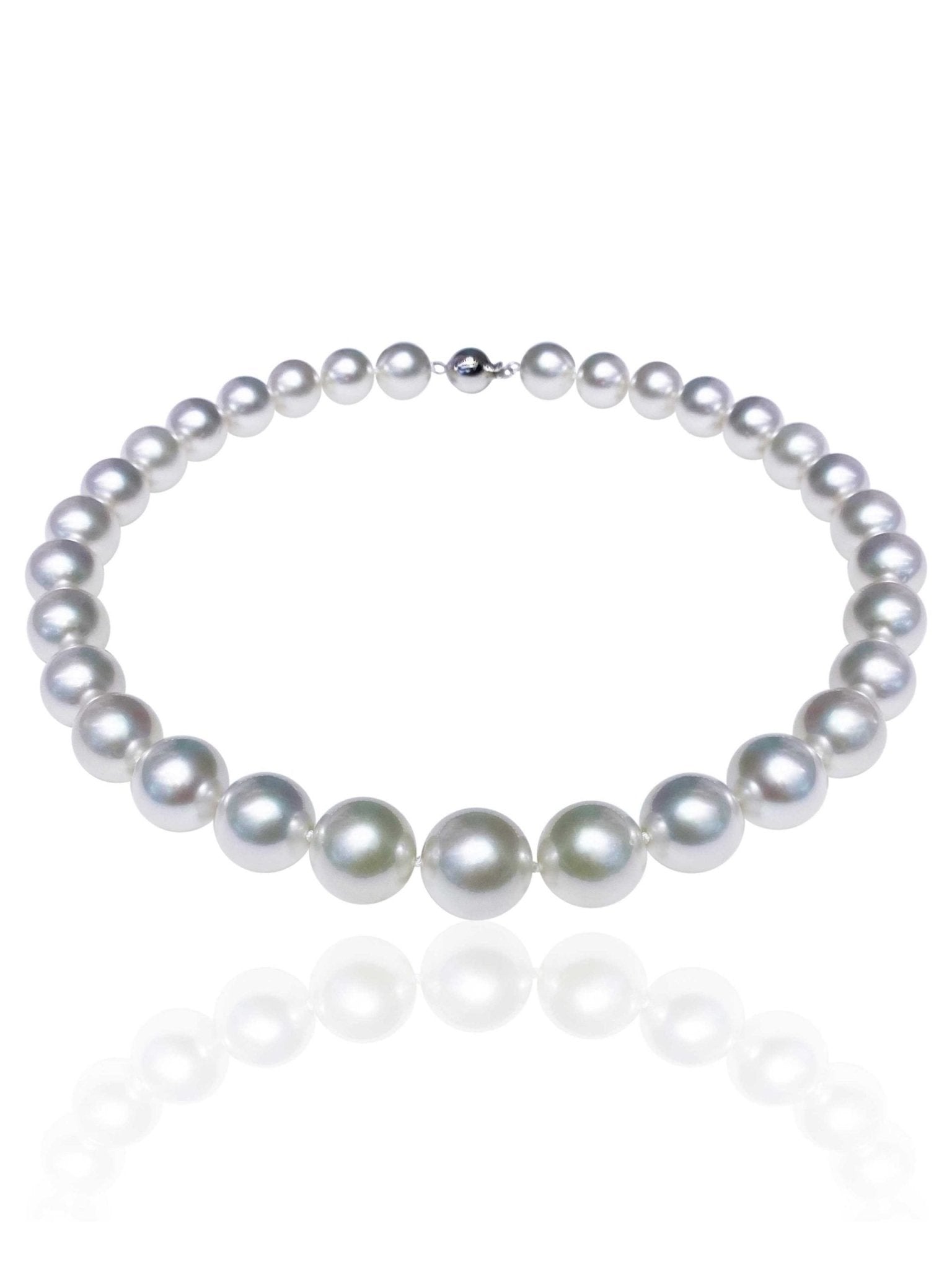 4-12mm Graduated Freshwater Pearl Necklace Bridal Pearls -  Norway