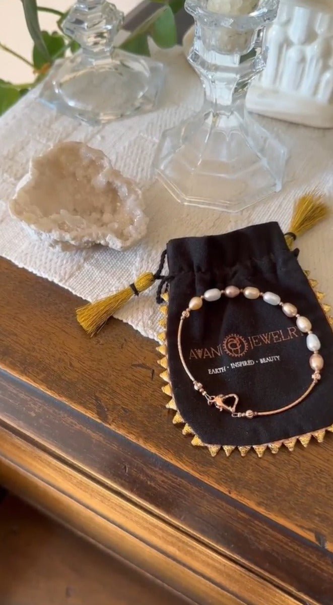 SULU SEA Centre Court Pearl Tennis Bracelet - Avani Jewelry