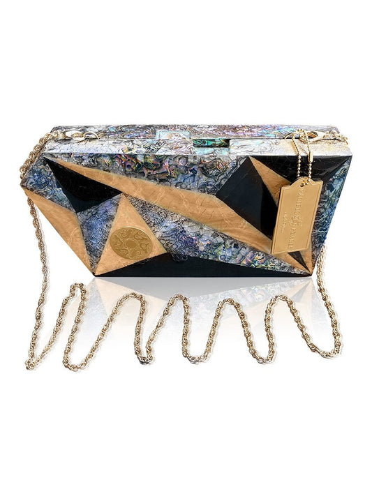 Utopia Minaudière Mother-of-Pearl Handbag - Avani Jewelry