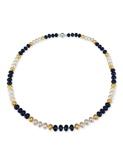 WANDERLUST COLLECTION Chroma Pearl Necklace - Avani Jewelry