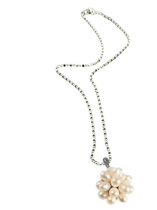 WANDERLUST COLLECTION Flower Pearl Pendant - Avani Jewelry